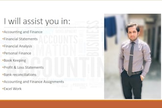 do accounting and finance, bookkeeping, financial statements