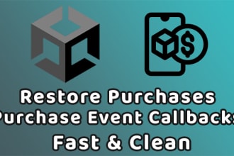 setup inapp purhcase services to your unity project