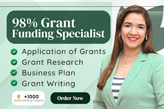 grant research, grant proposal, an expert grant writer