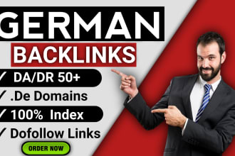 provide high authority german guest post backlinks