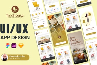 do amazing figma app UI UX design