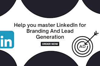 help you master linkedin for branding and lead generation