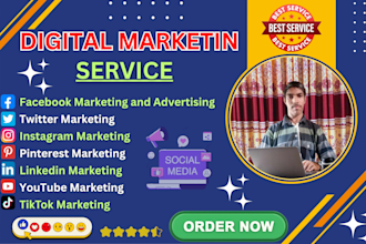 handle your skilled social media and digital marketing