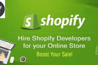 do shopify developer, shopify create and design