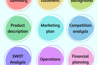 make a business plan and budget proposing for pvt nd pub co