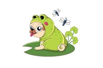 do flat style illustration , vector illustration, mascot