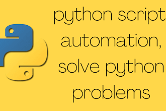 write python scripts, automate tasks, help with python