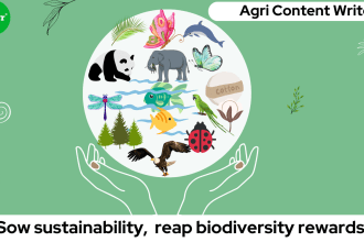 create compelling content about agriculture and biodiversity