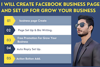 create facebook business page and set up for grow your business