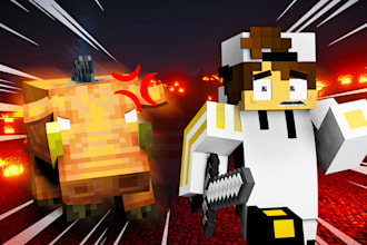 design a minecraft miniature with 3d skin