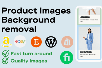remove product background, edit and resize very fast