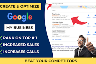 create google my business listing and setup