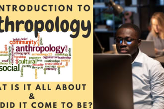 write anthropology, theology, history, religion paper, essay