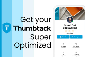 optimize your thumbtack profile to get hired