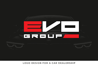 create a simple text logo