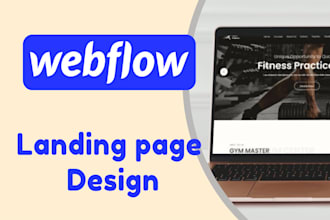 design a stunning webflow landing page that converts visitors into clients