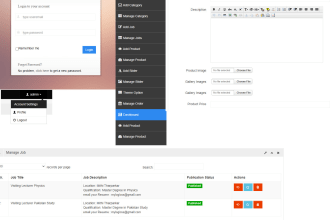 add an admin panel to your website
