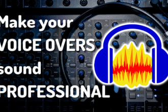 do professional audio editing and clean audio to remove noise, echo, and wind