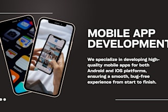 create a mobile app according to your requirements