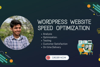 resolve wordpress and wix website speed optimization