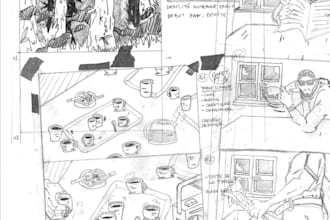 Hot Deals!  do the storyboards of your music video, short movie and more