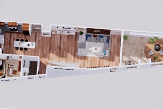 convert 2d plan to 3d sketchup