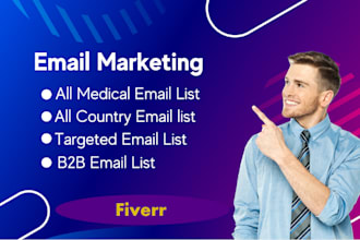 do email marketing, targeted email list and email list building