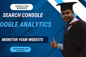 fix the errors in the google search console and analytics