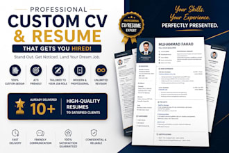 do professional resume writing and CV builder service