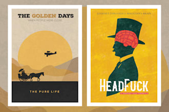 create a professional unique minimal movie poster