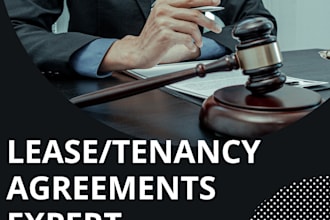 be drafting lease agreement and deals with tenancy disputes