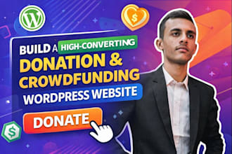 build a high converting donation and crowdfunding wordpress website