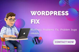 fix wordpress issues fix wordpress error wordpress bug fix