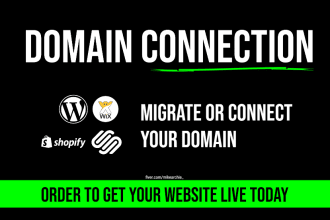 connect, transfer or migrate your squarespace shopify and wix website