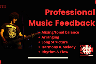 review your music and give you honest and helpful feedback