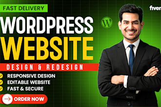 design and develop clean and modern business website