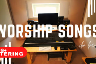mix and master your gospel, worship song