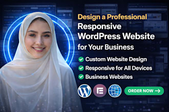 design a professional wordpress website for your business