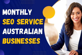 monthly SEO service customized for au businesses