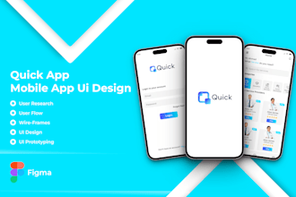 ui design of mobile app screens