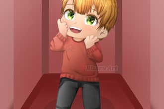 make super cute chibi art