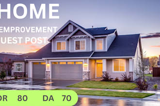 do home improvement guest post with high da backlinks