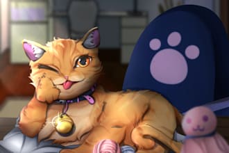 draw your pet into my style