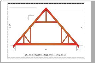 create top notch timber and steel truss design using tekla, staad pro and revit