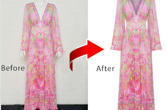 do ghost mannequin and apparel photo editing for ecommerce