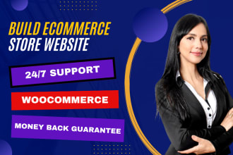 build ecommerce website by woocommerce online store