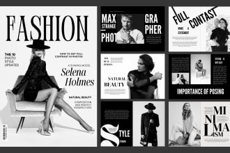 design professional magazines, product catalogues, lookbooks and portfolios