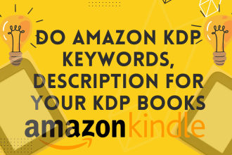 do amazon KDP keywords for your kdp books