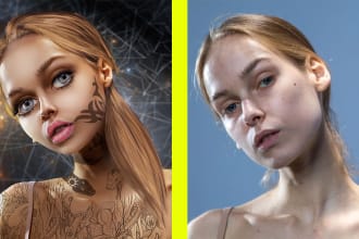 do realistic photo manipulation in 24h