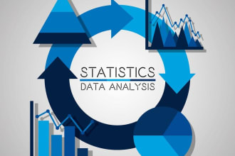do data analysis in rstudio, spss, stata or ms excel